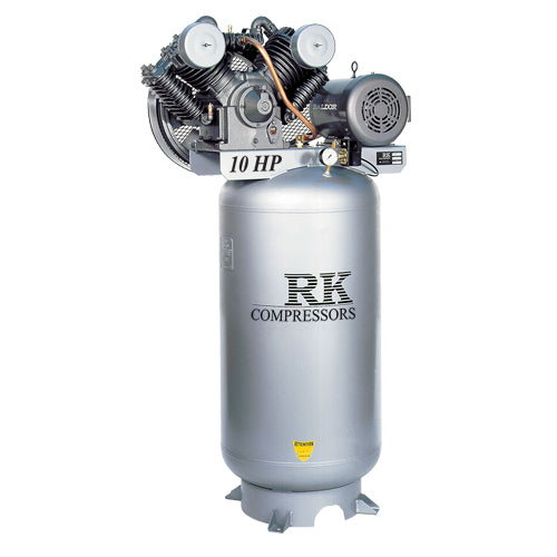 COMPRESSEUR RK 10HP 80 GALLONS VERTICAL 575 VOLT 3 PHASES – Equipements ESF