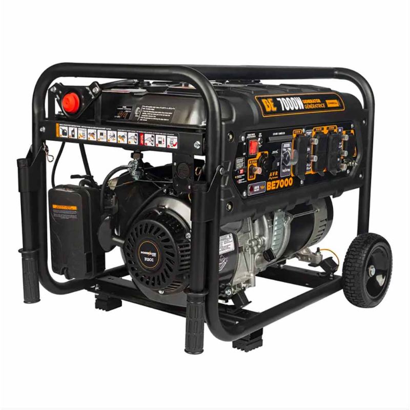 BE7000, RECOIL START GENERATORS 7,000 Watt Generator